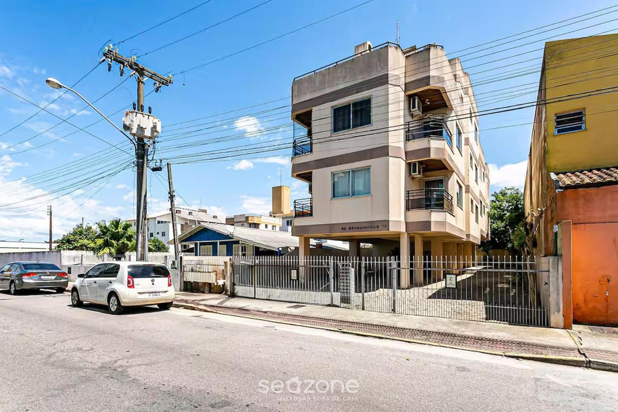 Florianópolis Apto Com Churrasqueira A 750M Da Praia Bou201 מראה חיצוני תמונה